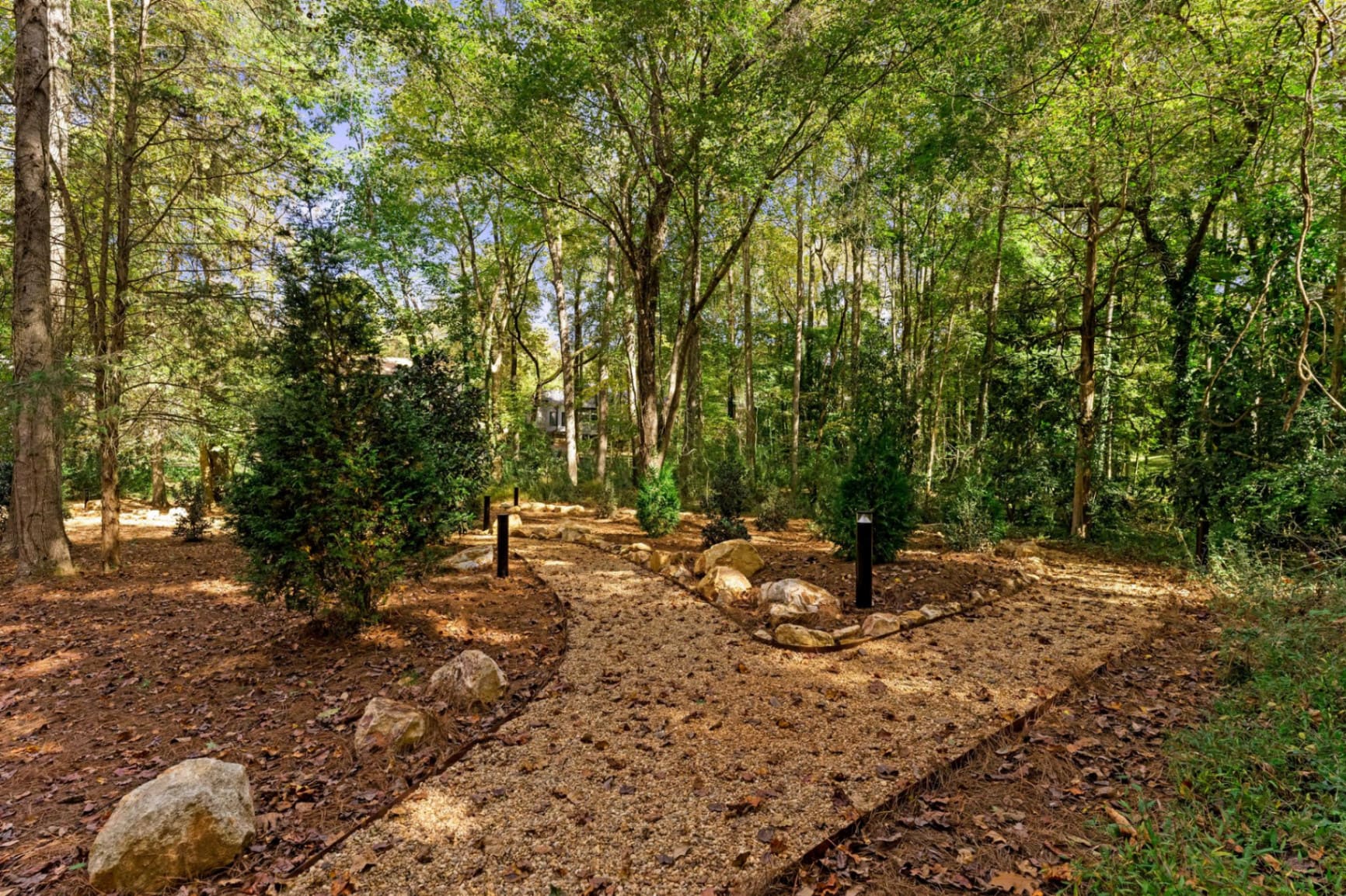 Nature trail through the estate