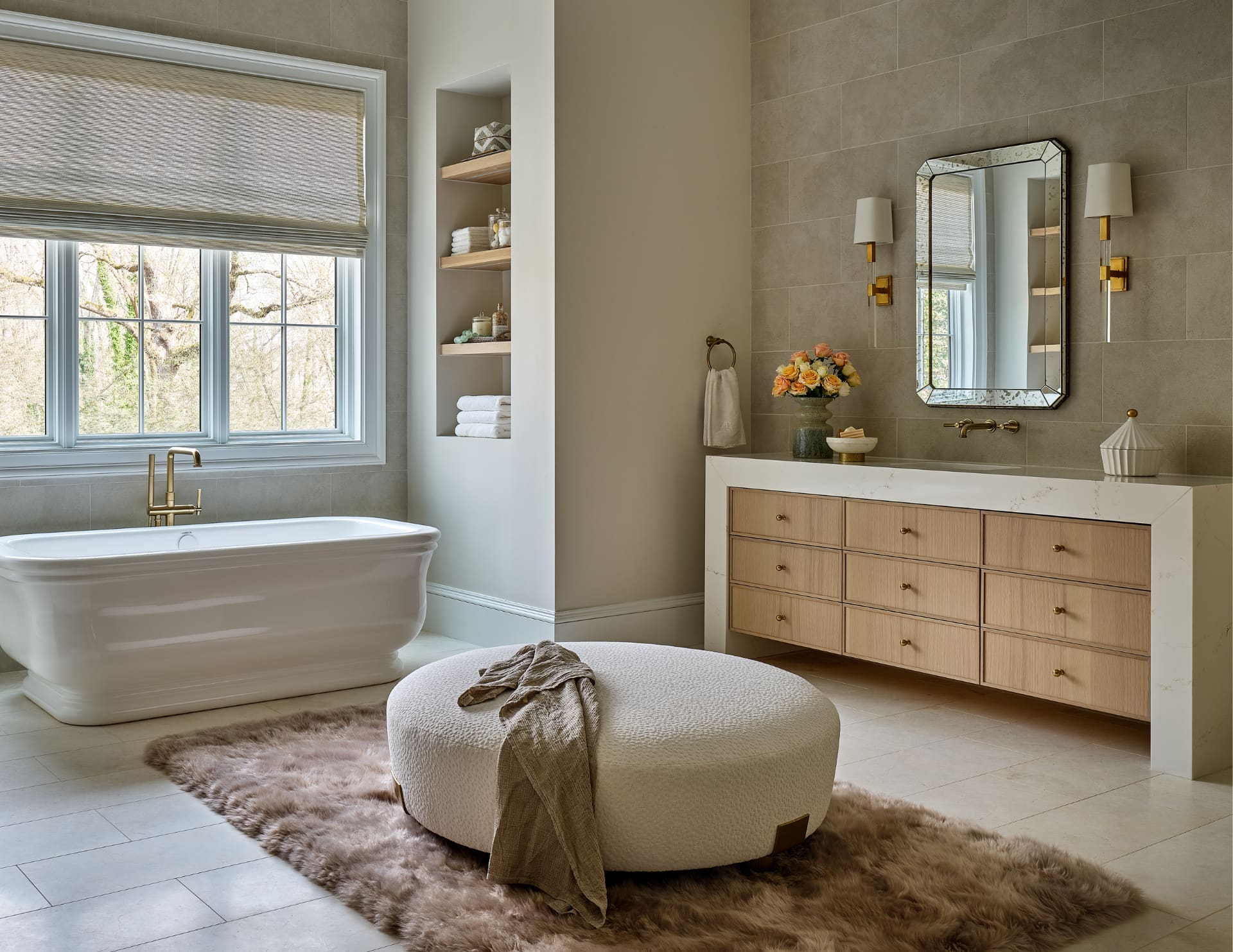 Primary bath vanity