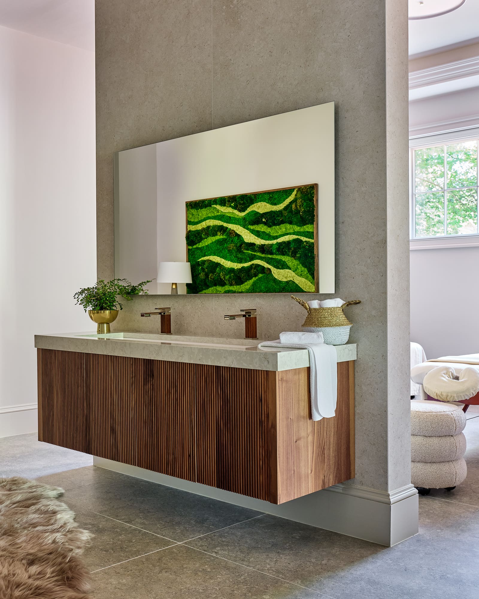 Wellness vanity
